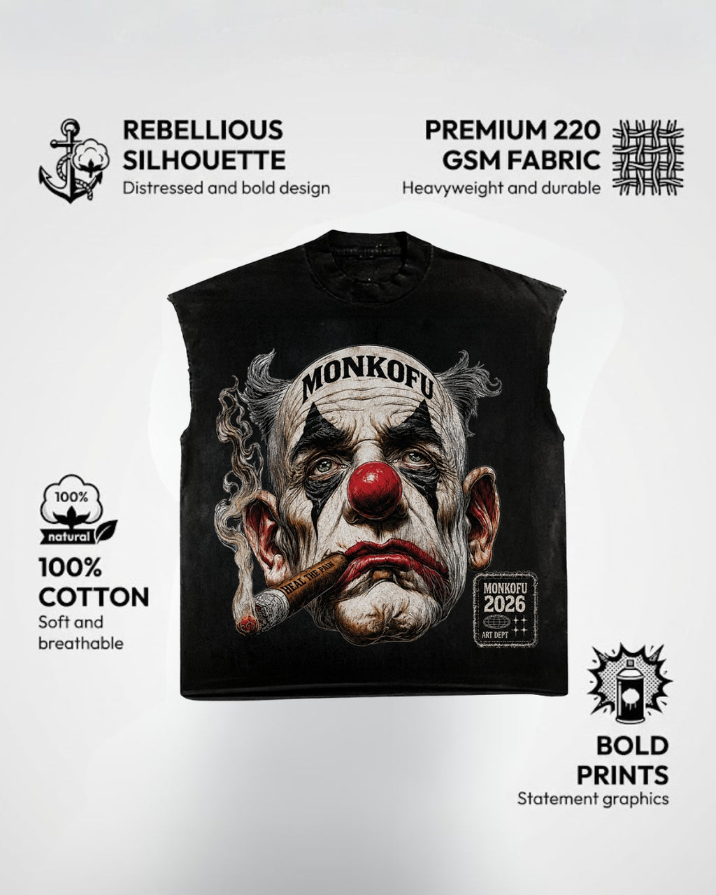 Joker Sleeveless Vest