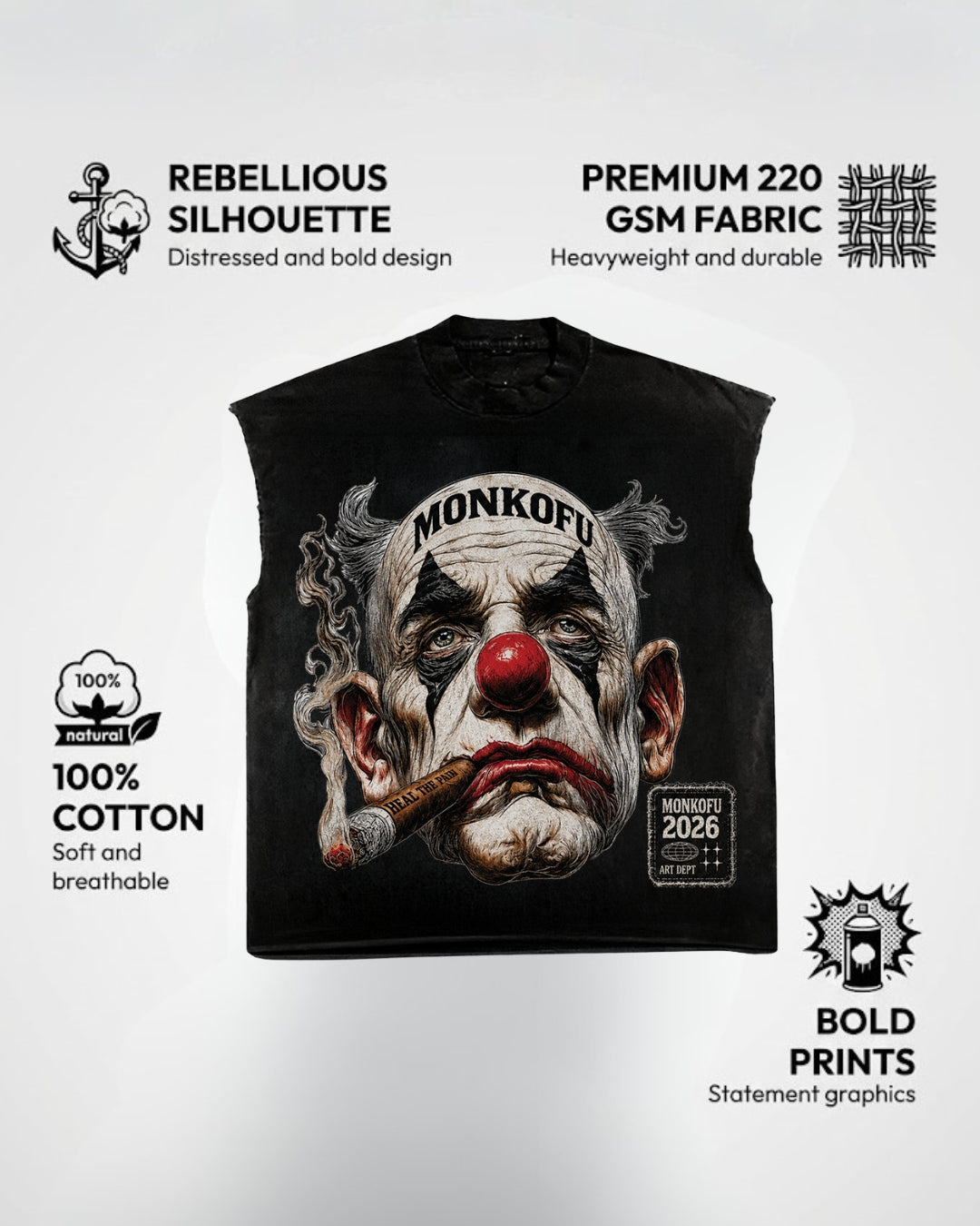 Joker Sleeveless Vest