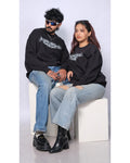 Black Unisex Oversized Sweatshirt