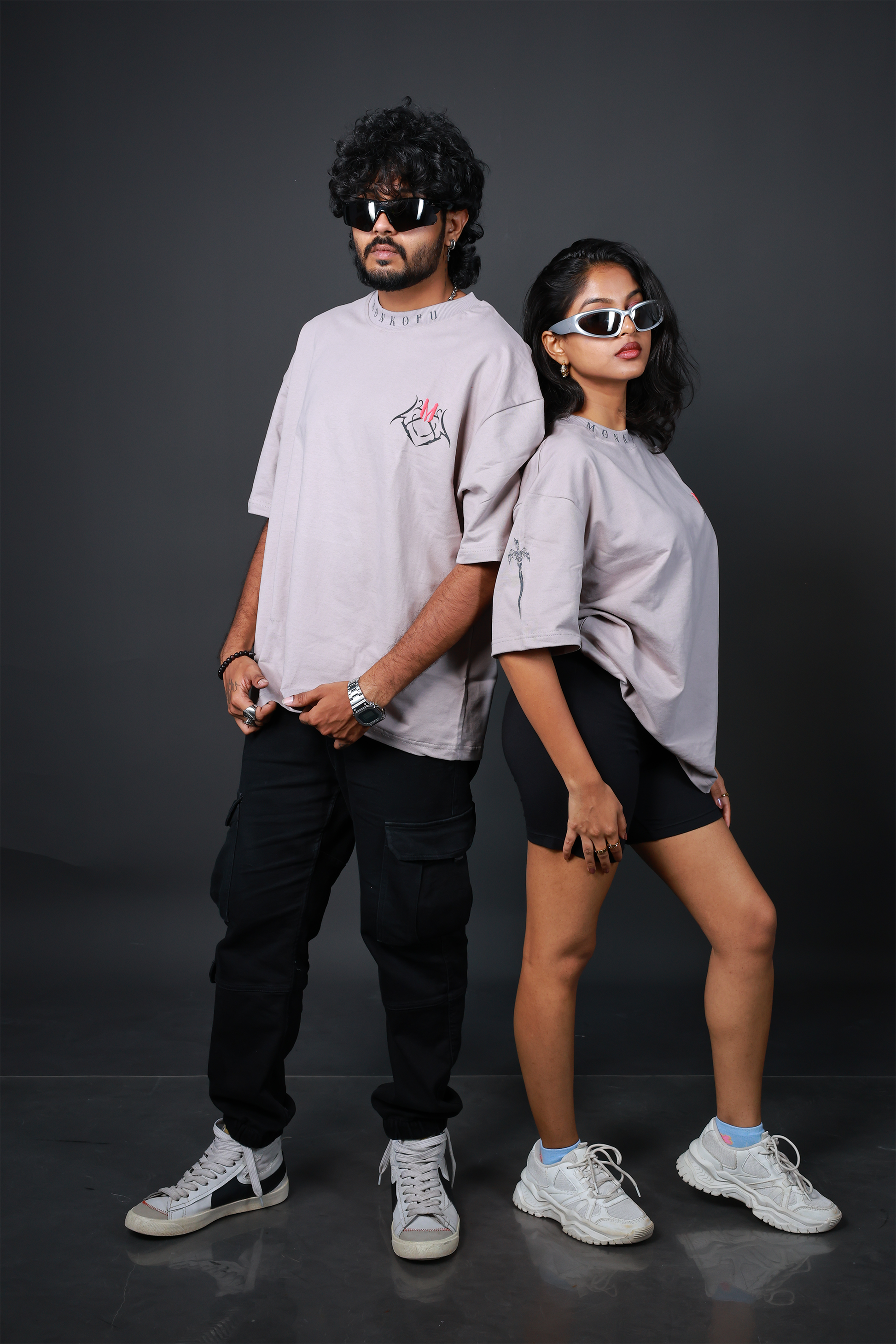 Gothic Rage Oversized T-Shirt - Monkofu -