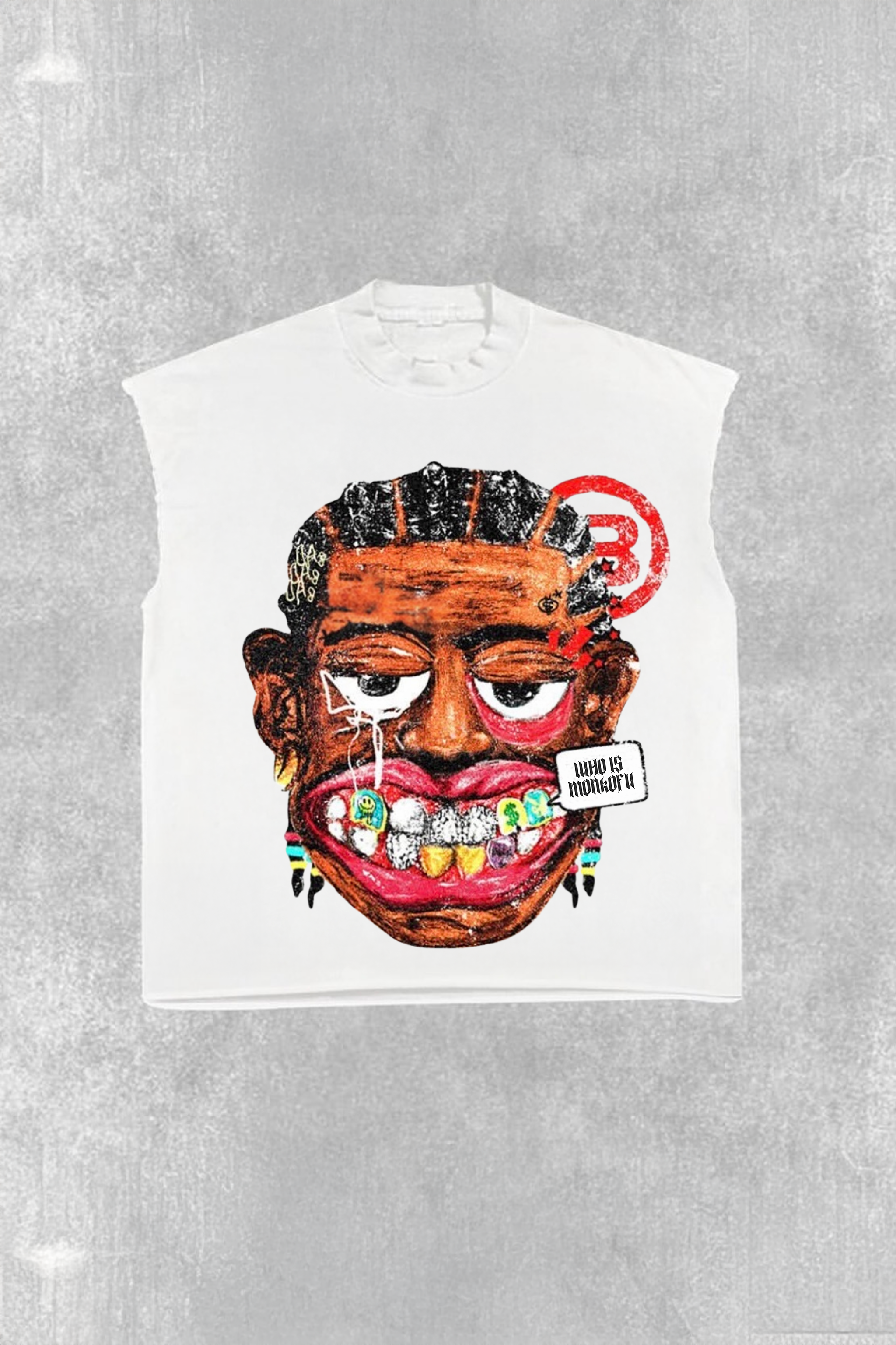 Graffiti King Sleeveless Vest