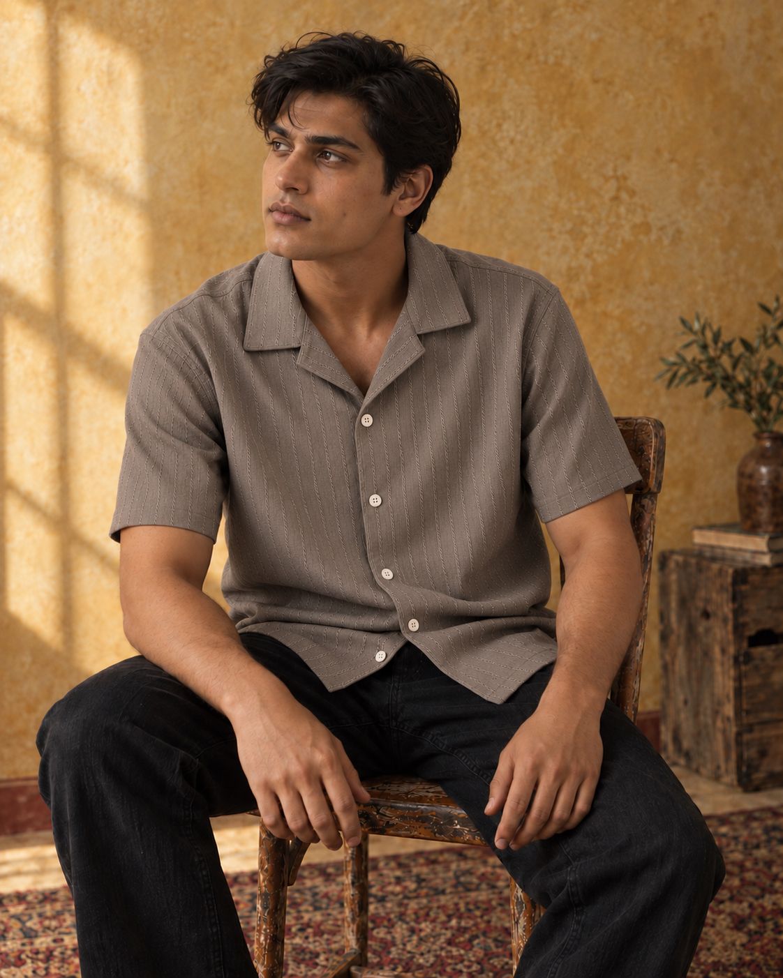 Monkofu Ash BNCY Bowling Shirt